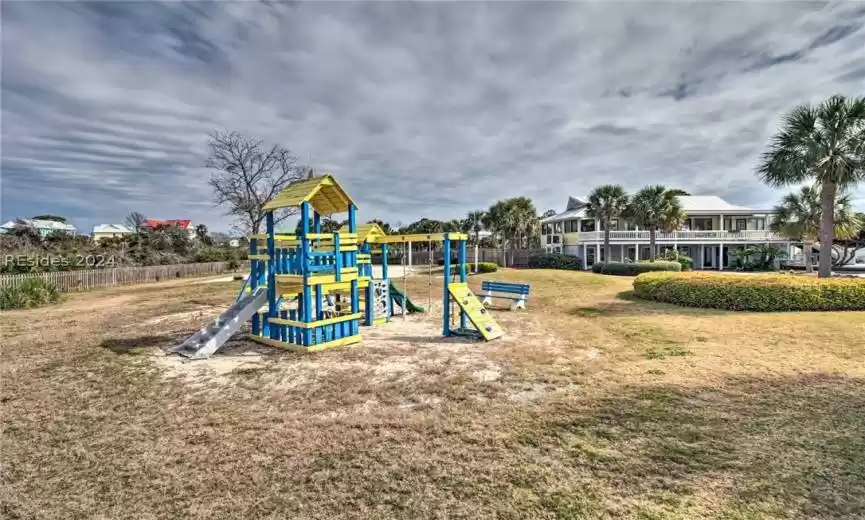 Another picture of playground and Turtle's Nest