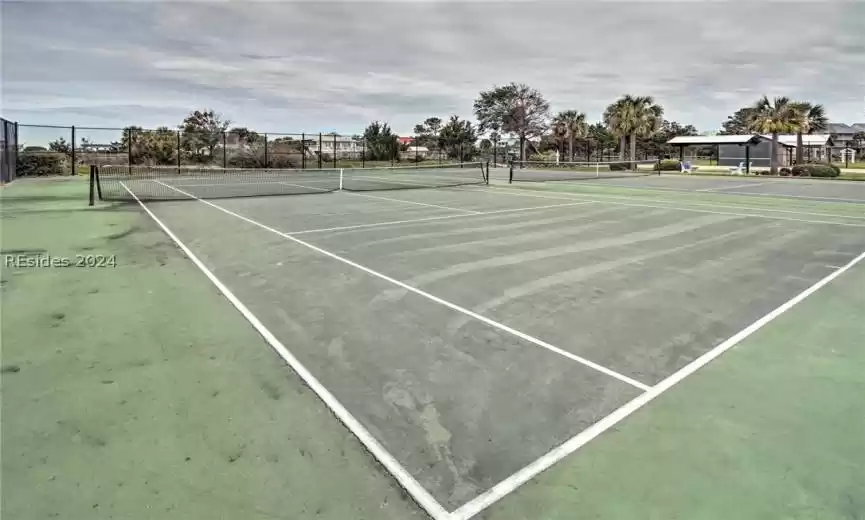 Tennis courts