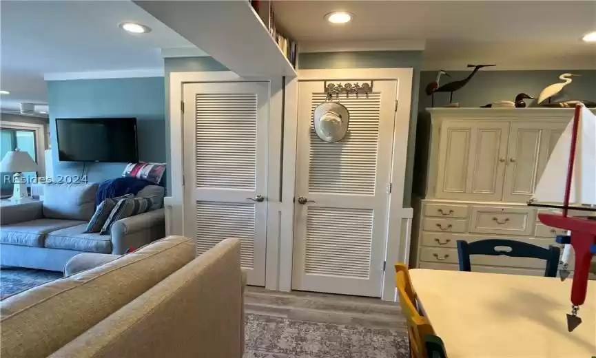 Lots of closet space.