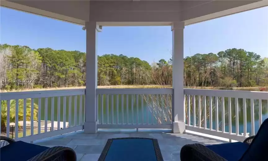 Private View of Lake and Nature Preserve from Primary Balcony