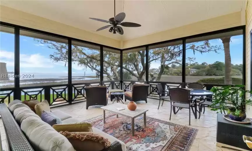 Screen Porch off Kitchen/Family Room