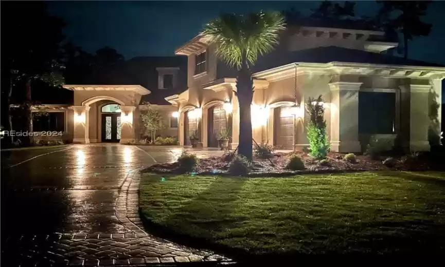 Front at night