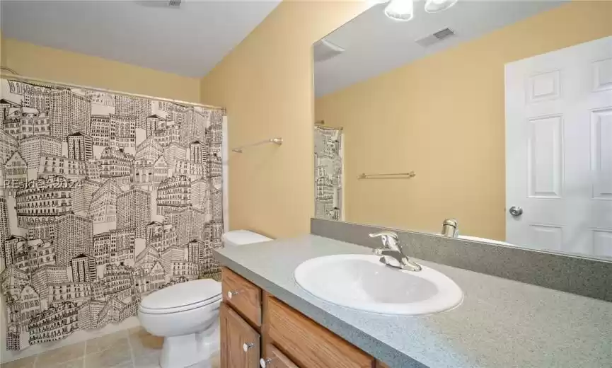 Spare bathroom