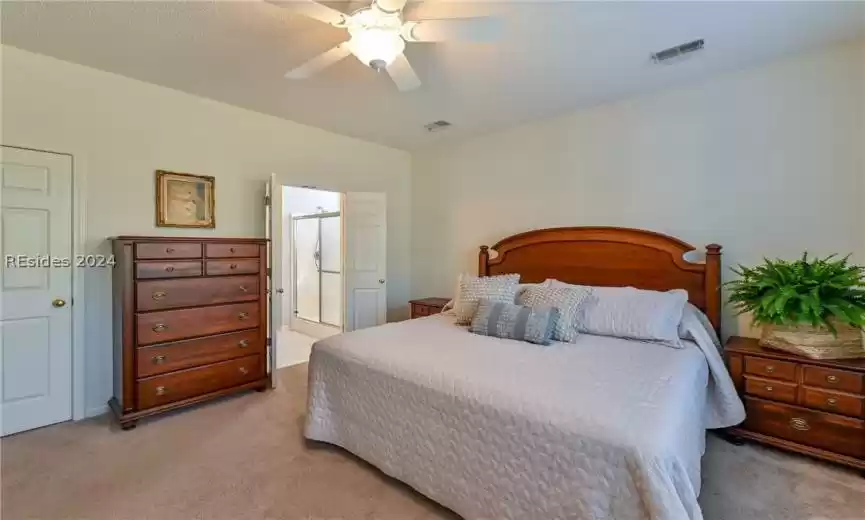 Bedroom with ensuite bath