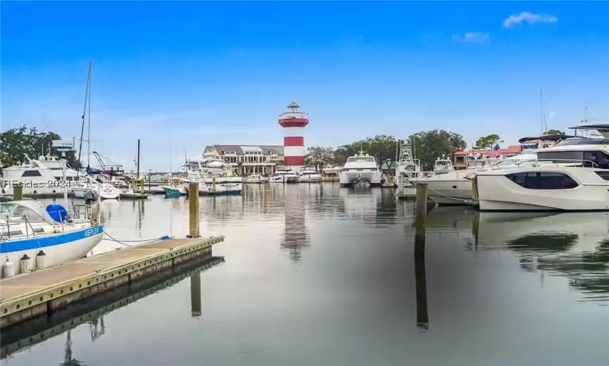 The world famous Harbor Town lighthouse, just a stroll or bike ride away.