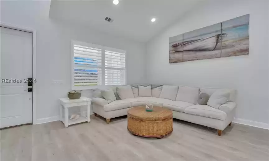 Cozy seating area