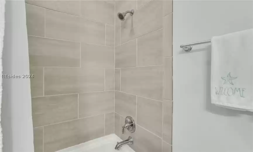 Shower and tub combination