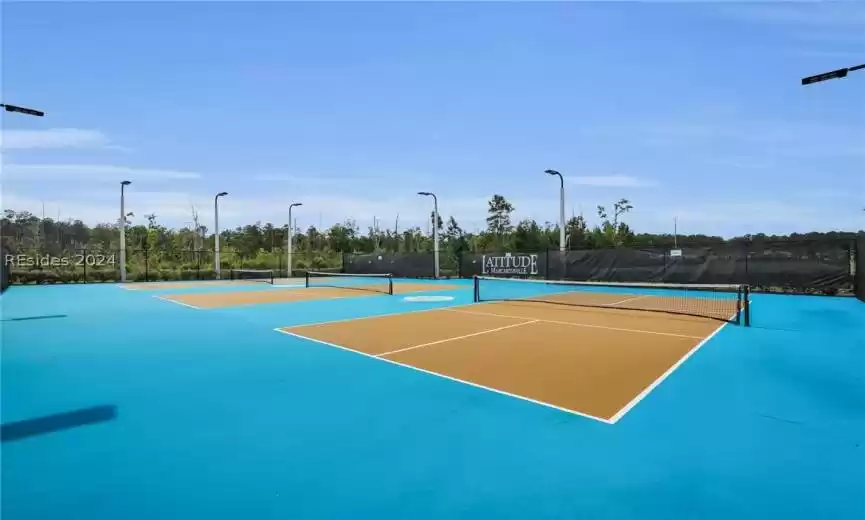 Tennis courts