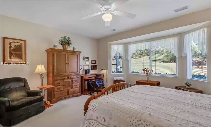 Oversized primary with versatility to have office space