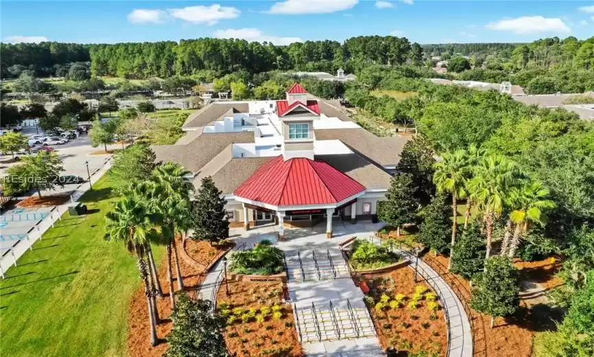 Drone of Magnolia Hall