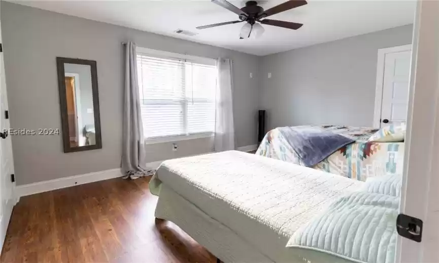 Guest bedroom on second story.
