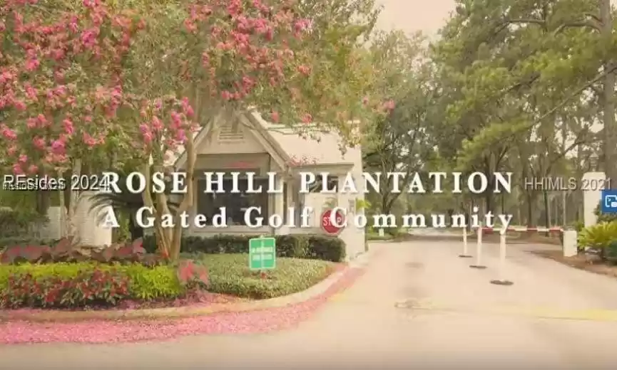 A gated community with 24/7 live guard and roving patrol. Rose Hill is on two sides of Fording Island Parkway, the Golf Side and the Estate Side (with a dock and deep water access to the Colleton River).