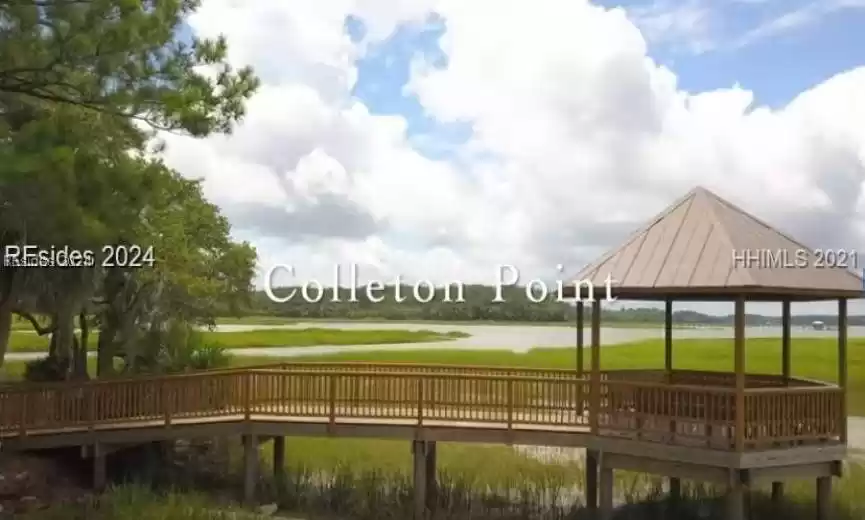 View of the Colleton River.