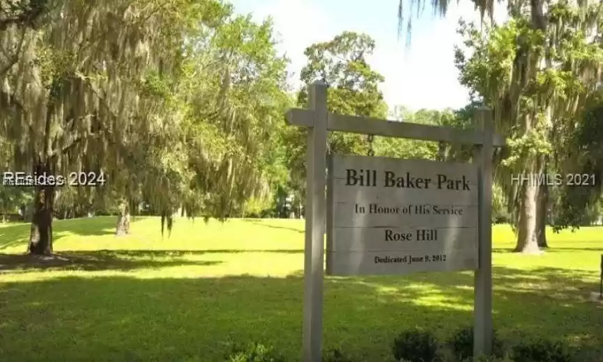Rose Hill has its own 50 acre private park. Great place to walk the dog or get some exercise from a nice walk where you can enjoy nature and see wildlife.