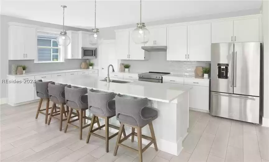 This is a rendering, not the actual home.