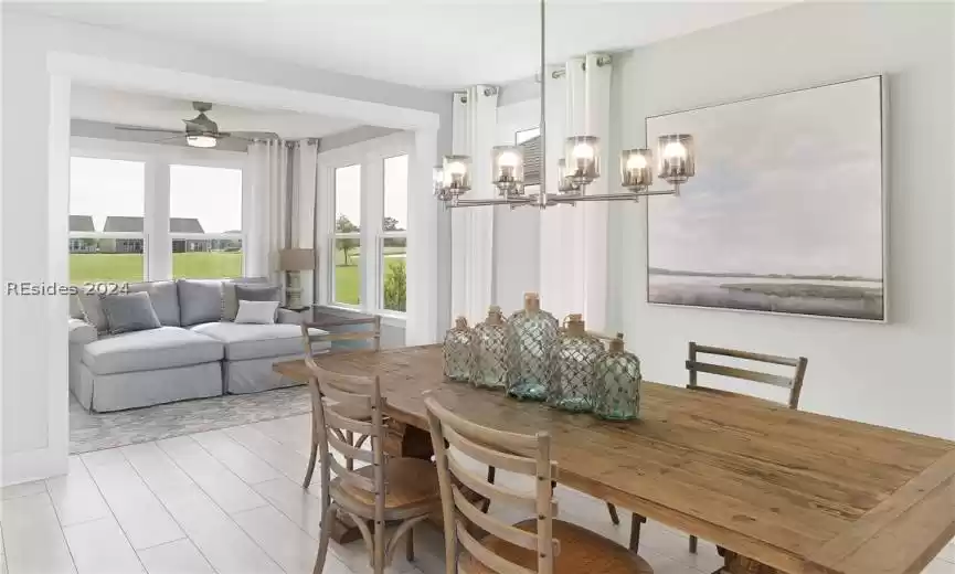 This is a rendering, not the actual home.