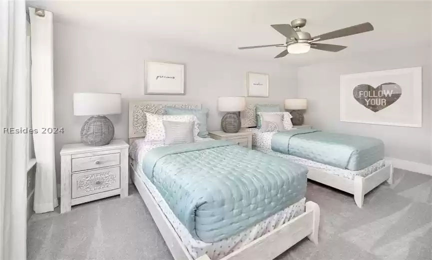 This is a rendering, not the actual home.