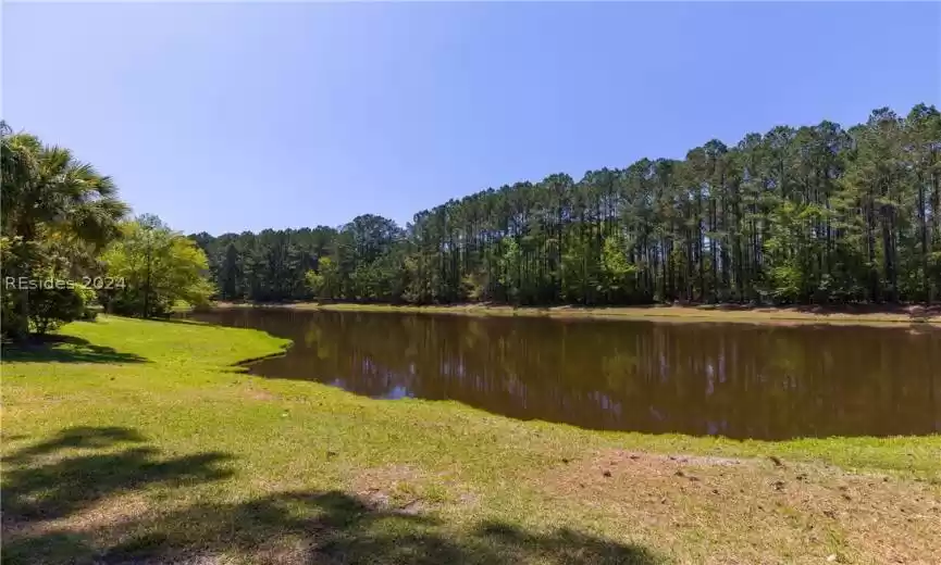 View of property view of water