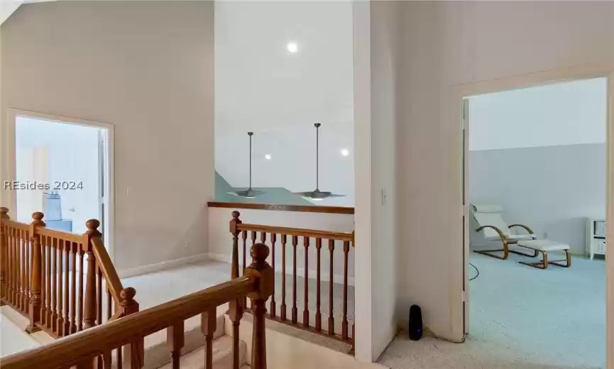 Loft separates bedroom #1 and bedroom #2