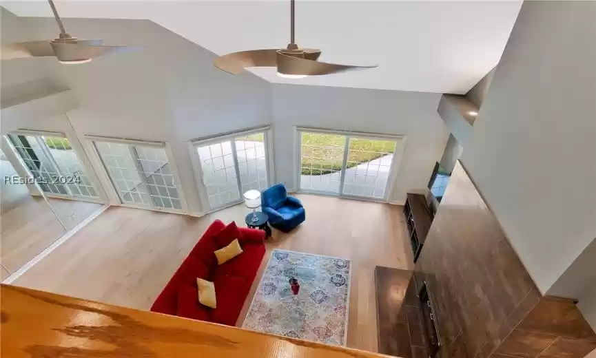 View from 2nd floor loft