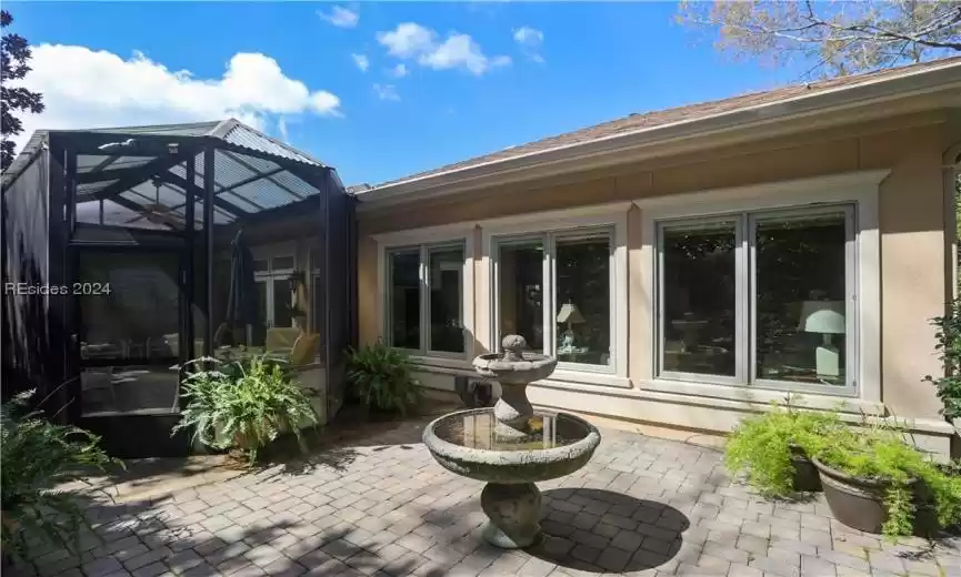 View of patio & lanai