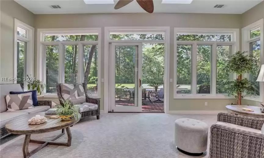 Carolina Room w/ Long Fairway Views