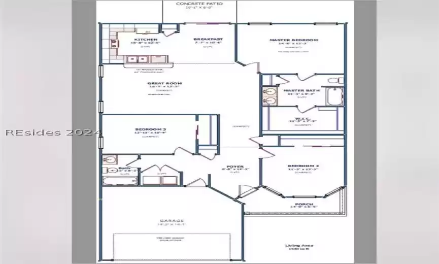 Ridgeland, South Carolina 29936, 3 Bedrooms Bedrooms, ,2 BathroomsBathrooms,Residential,For Sale,443687