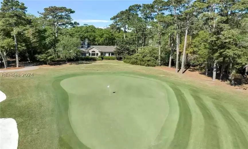 Drone Golf View