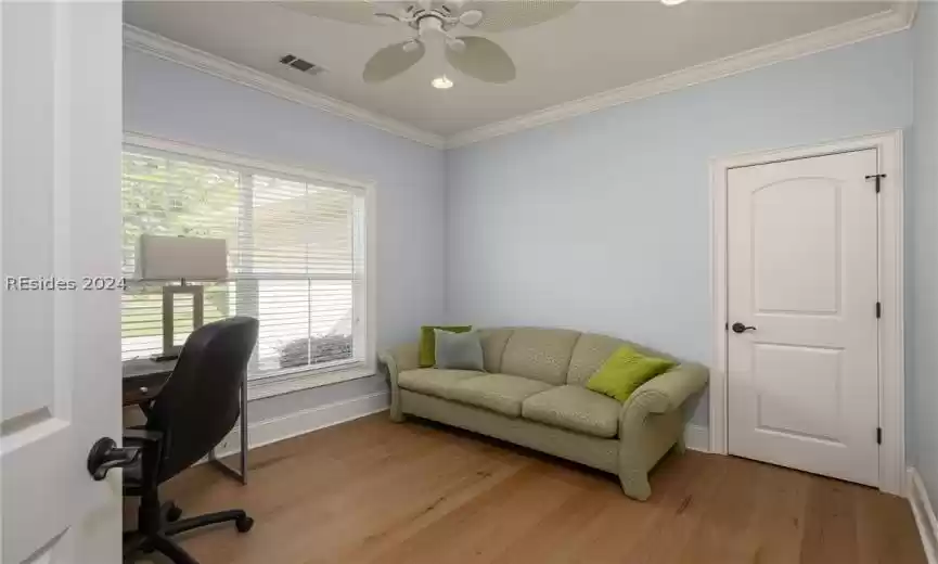 Study/4th Guest Bedroom. Used as a study for the current owners.