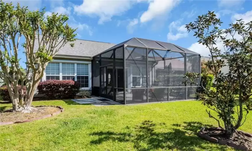 Back of house featuring Screened Porch/Lanai