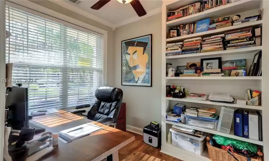 4th Bedroom Off of Foyer Can Double as an Office or Craft Room