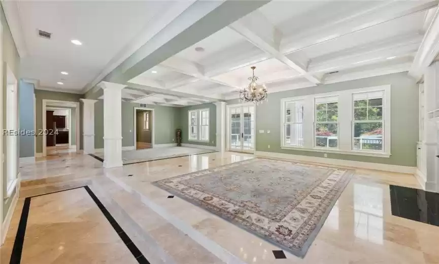 Living Room and Dining Room open floor plan