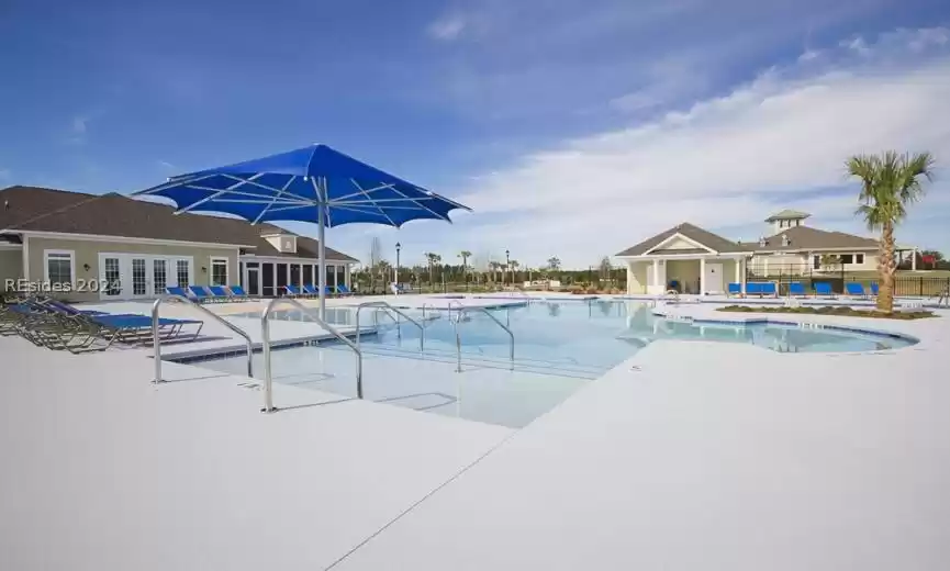 Private community pool & club house