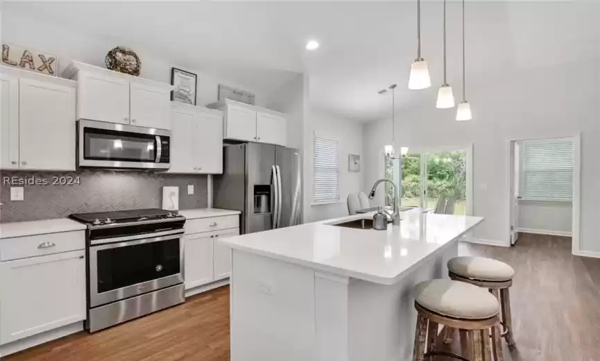 Roomy Kitchen with island