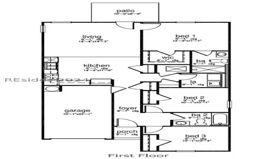 Ridgeland, South Carolina 29936, 3 Bedrooms Bedrooms, ,2 BathroomsBathrooms,Residential,For Sale,443903