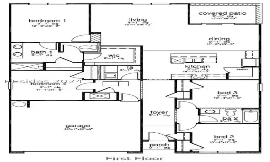 Ridgeland, South Carolina 29936, 4 Bedrooms Bedrooms, ,2 BathroomsBathrooms,Residential,For Sale,443902