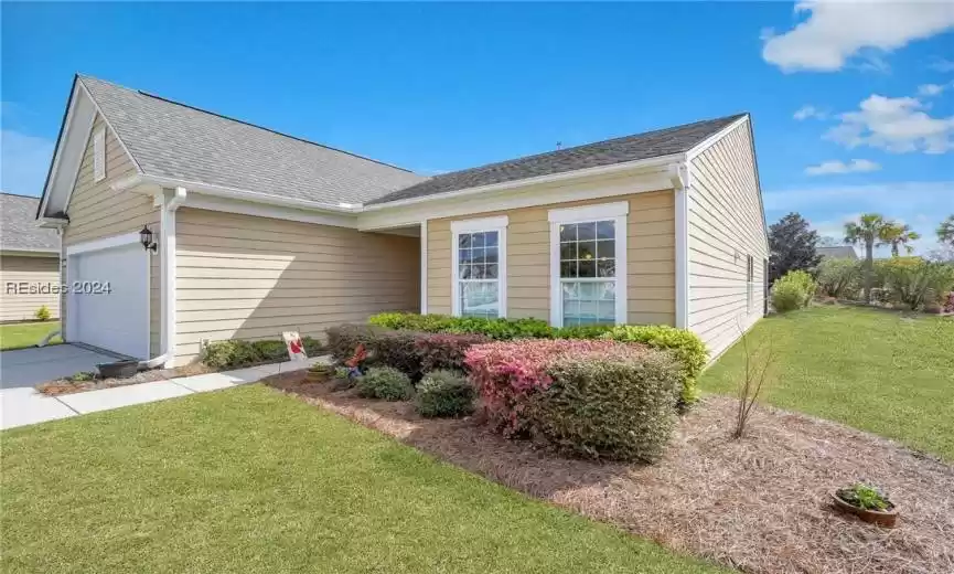 Corner lot offers added space and privacy