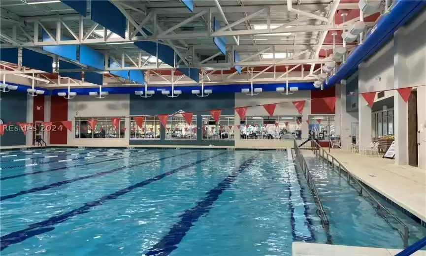 View of pool