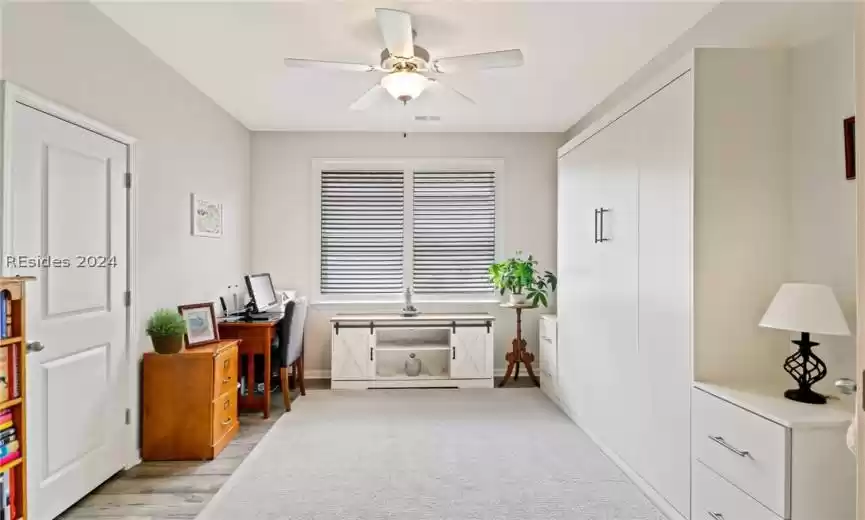 Guest Bedroom / Office with Built-in Murphy Bed